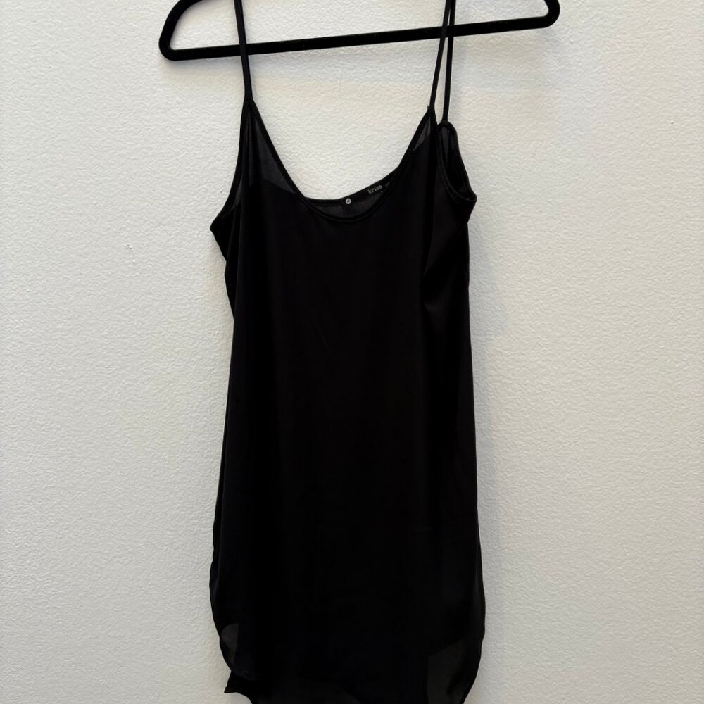 Krisa Drape Button Front Mini - Picture 6 of 7